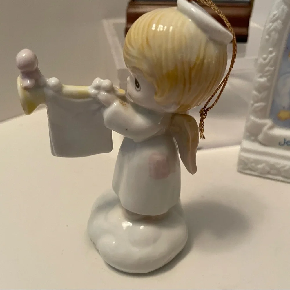 Vintage Precious Moments‎ Items Lot Of 4 Plaques And Ornaments